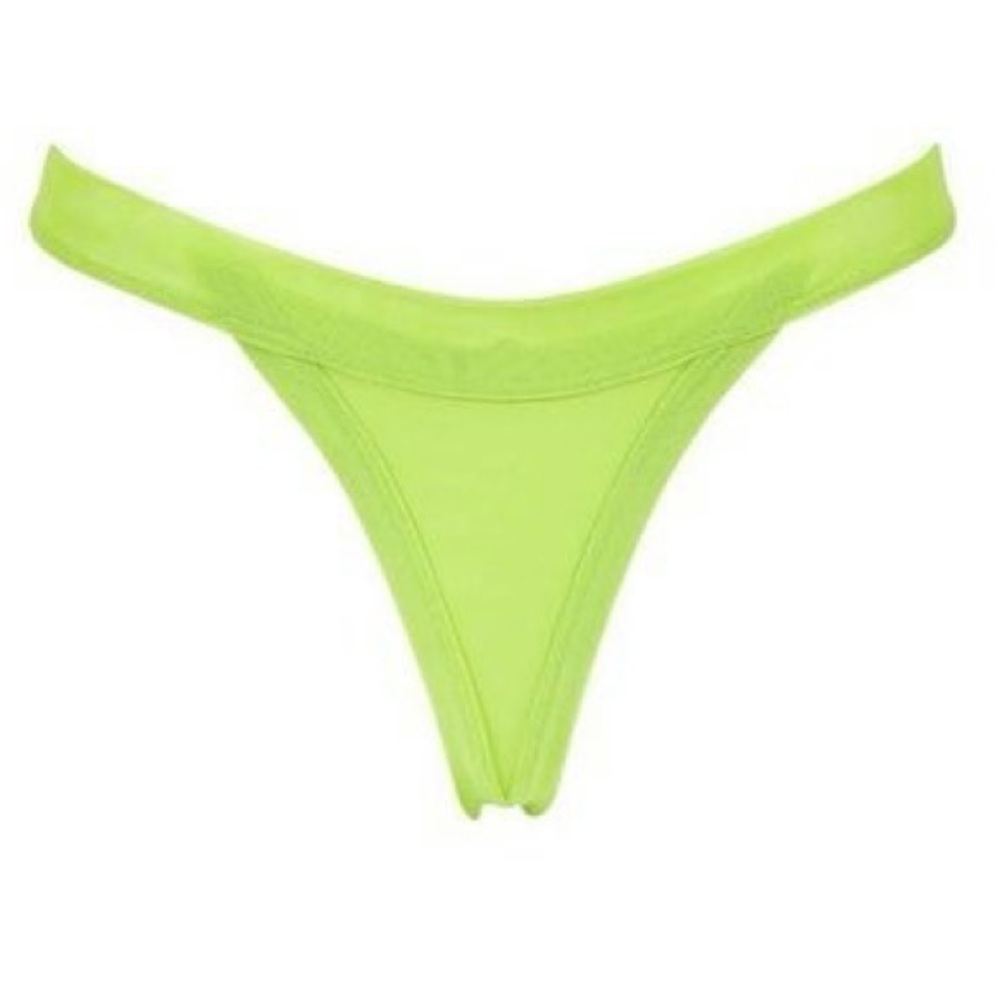 Laina Rauma Nylon Mesh Thong SM-electric green
